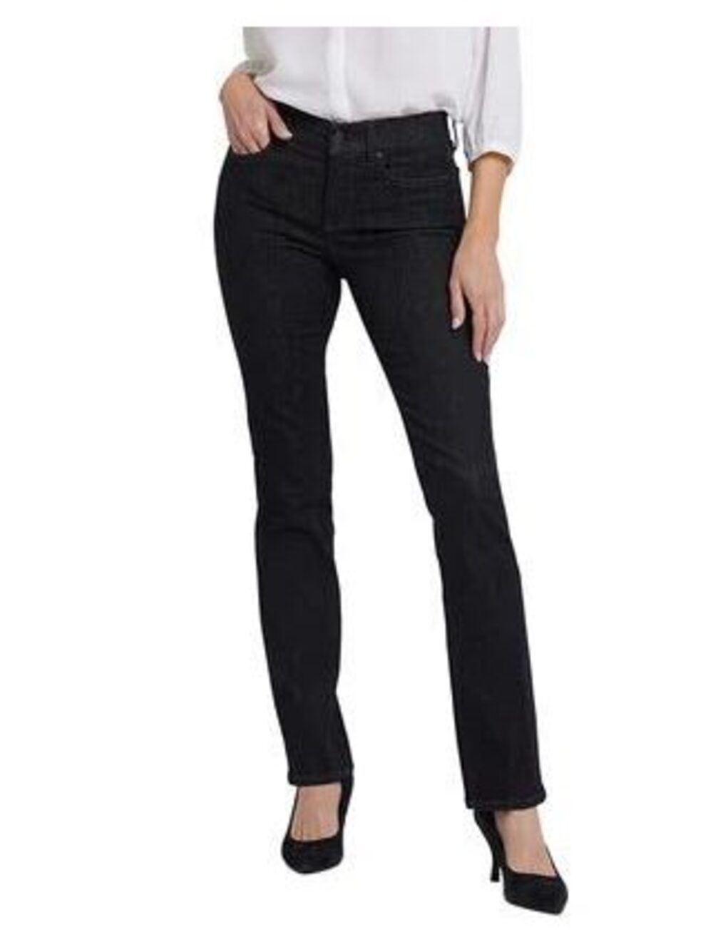 Hudson Jeans Lana Boyfriend Jeans Size 28 Black